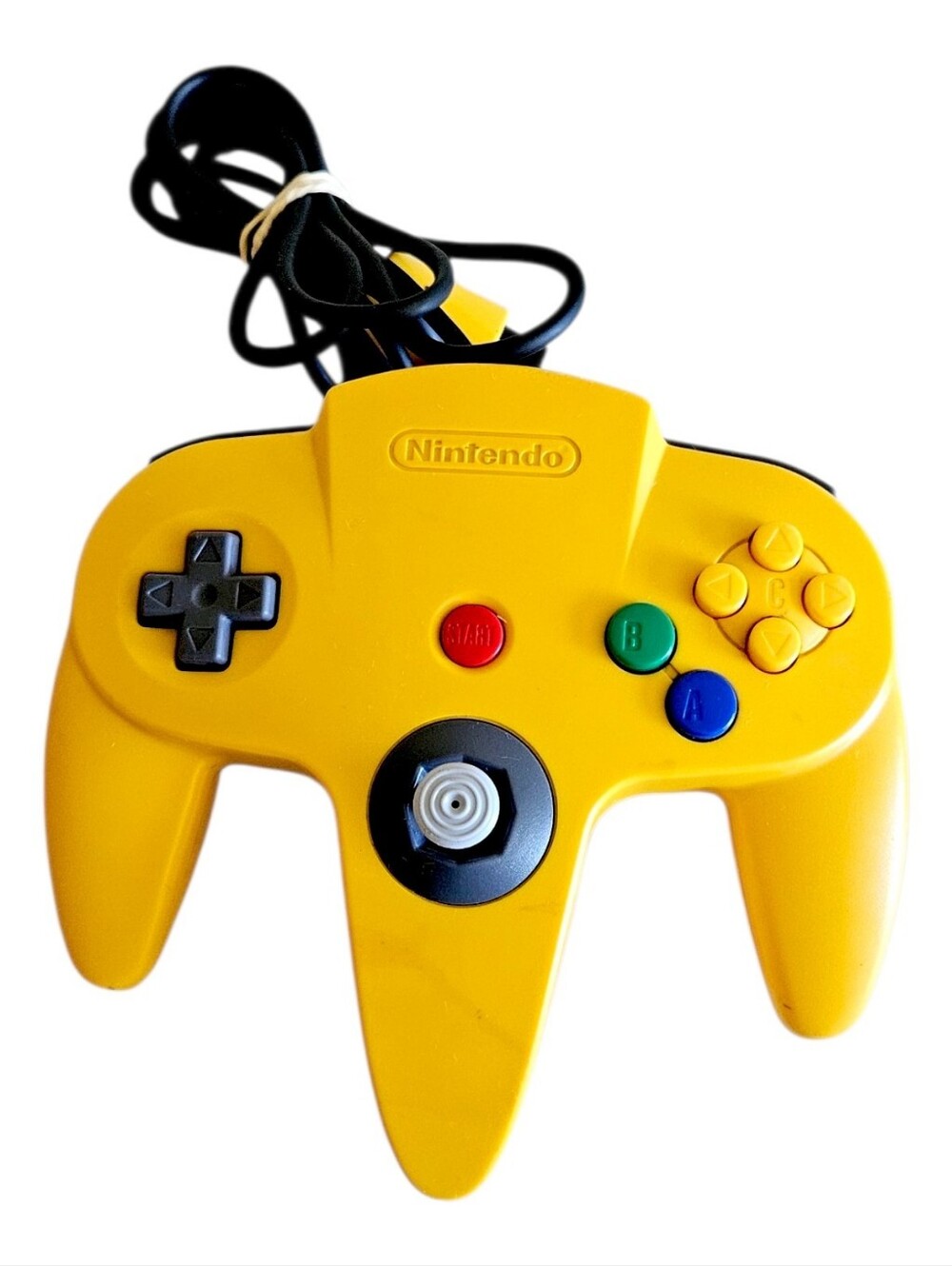 Nintendo 64 Controller - Yellow N64, Tested & Working!